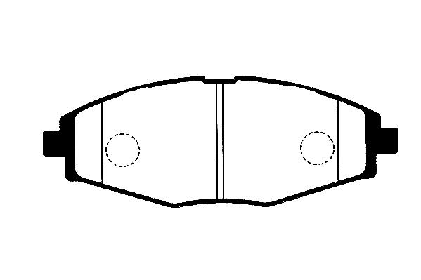 Brake Pad Set, disc brake (01382)