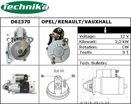 Starter (D62370)