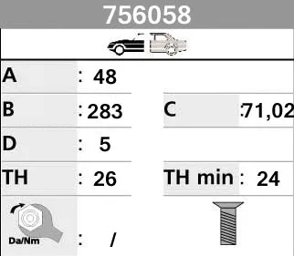 Brake Disc (756058)