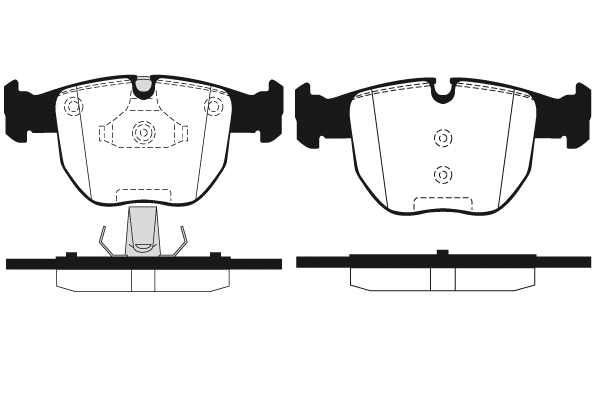 Brake Pad Set, disc brake (01575)