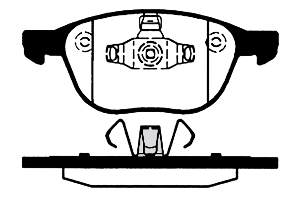 Brake Pad Set, disc brake (181617-202)