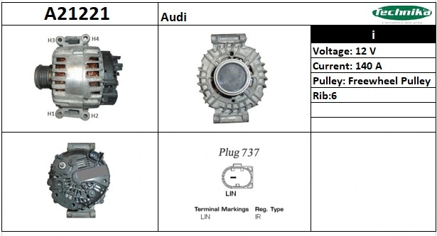 Alternator (A21221)