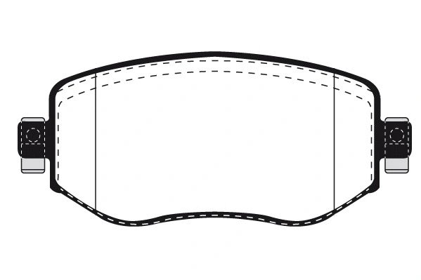 Brake Pad Set, disc brake (01028)