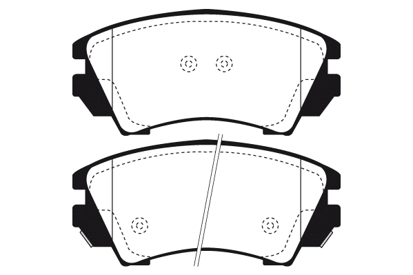 Brake Pad Set, disc brake (01812B)