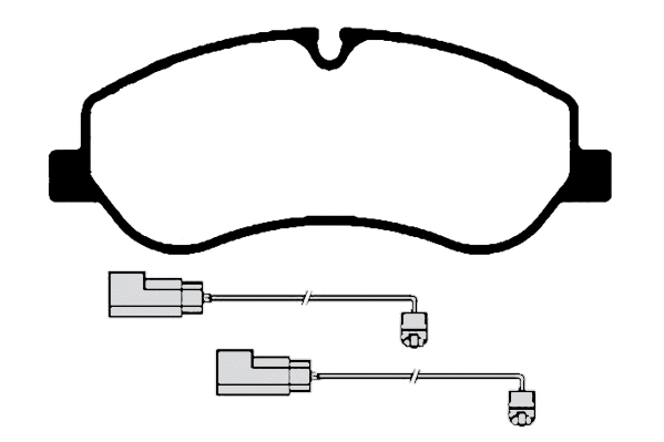 Brake Pad Set, disc brake (01861A)