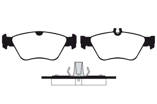 Brake Pad Set, disc brake (01144)