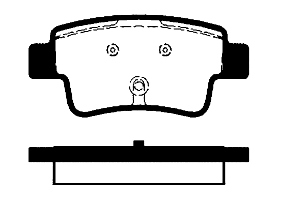 Brake Pad Set, disc brake (02235A)