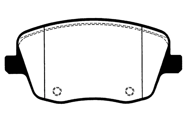 Brake Pad Set, disc brake (01524)