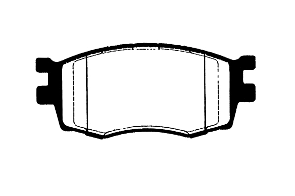 Brake Pad Set, disc brake (01770C)