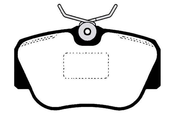 Brake Pad Set, disc brake (01056A)