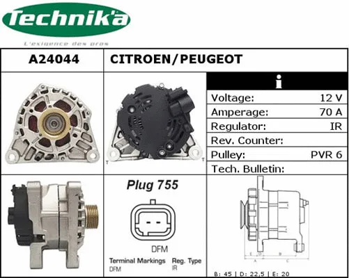 Alternator (A24044)