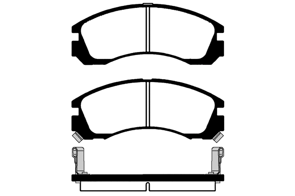 Brake Pad Set, disc brake (01241)