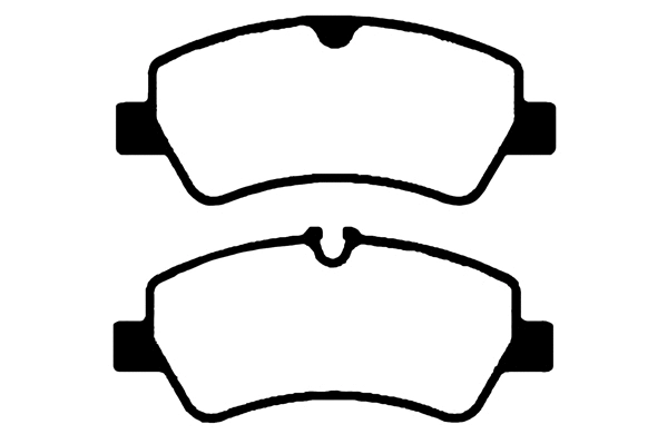 Brake Pad Set, disc brake (02296C)