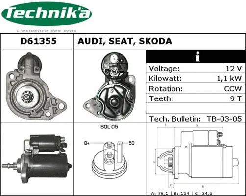 Starter (D61355)