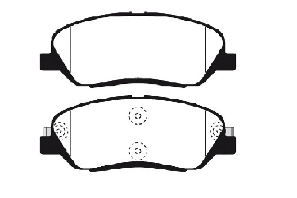 Brake Pad Set, disc brake (01686A)