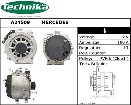 Alternator (A24509)