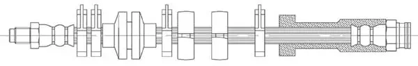 Brake Hose (15104)