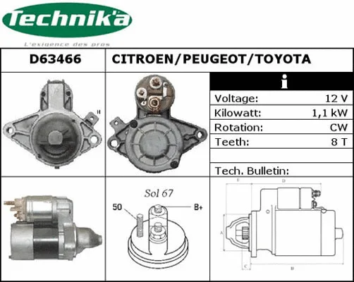 Starter (D63466)