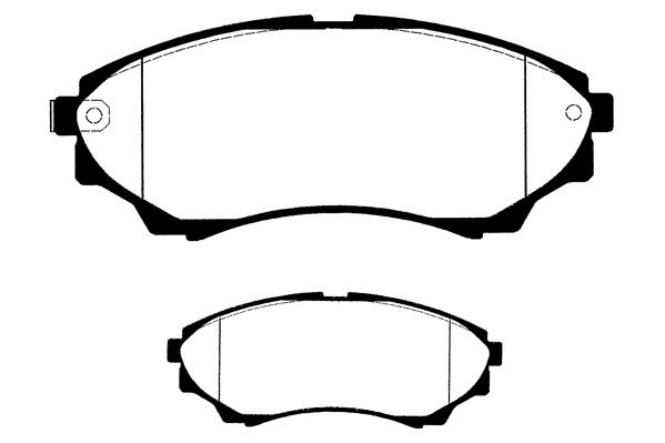 Brake Pad Set, disc brake (01879)