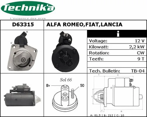 Starter (D63315)