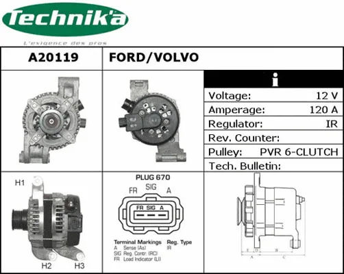 Alternator (A20119)
