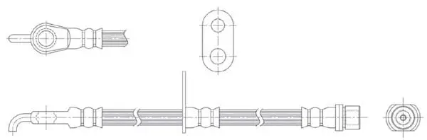 Brake Hose (43692)