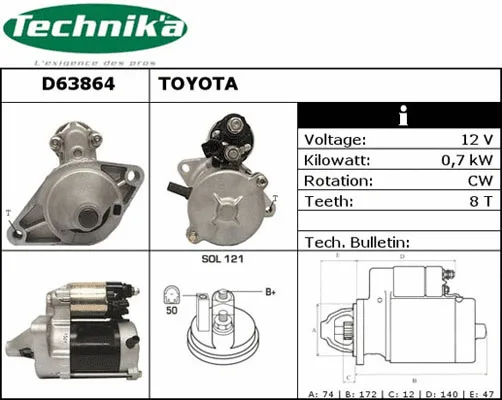 Starter (D63864)