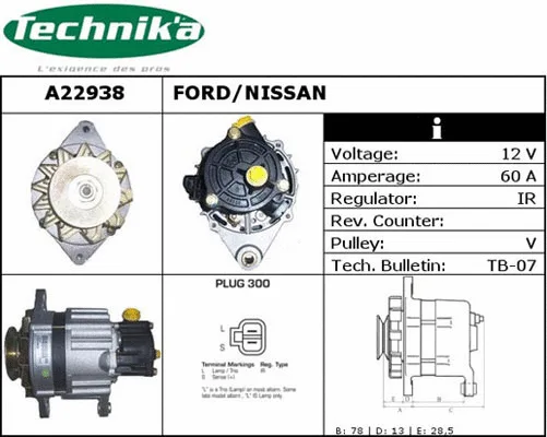 Alternator (A22938)