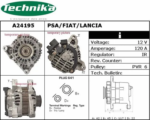 Alternator (A24195)