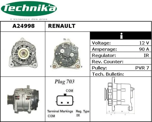 Alternator (A24998)
