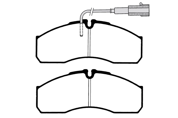 Brake Pad Set, disc brake (01753A)