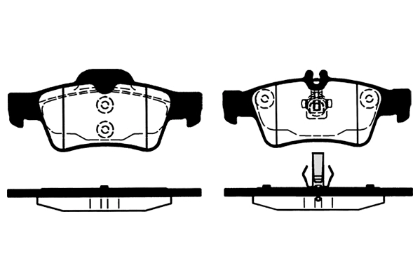 Brake Pad Set, disc brake (02115)