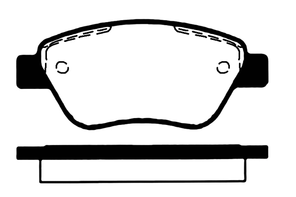 Brake Pad Set, disc brake (01713B)