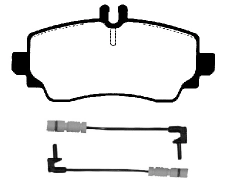 Brake Pad Set, disc brake (01226)