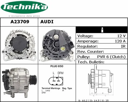 Alternator (A23709)