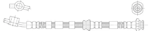 Brake Hose (43966A)