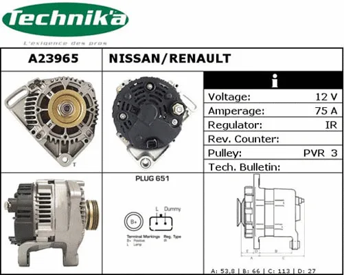 Alternator (A23965)