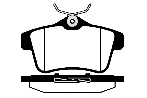Brake Pad Set, disc brake (02275)