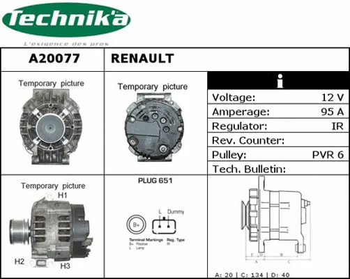 Alternator (A20077)