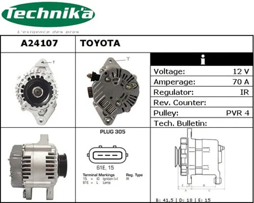 Alternator (A24107)