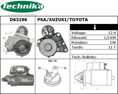 Starter (D63296)