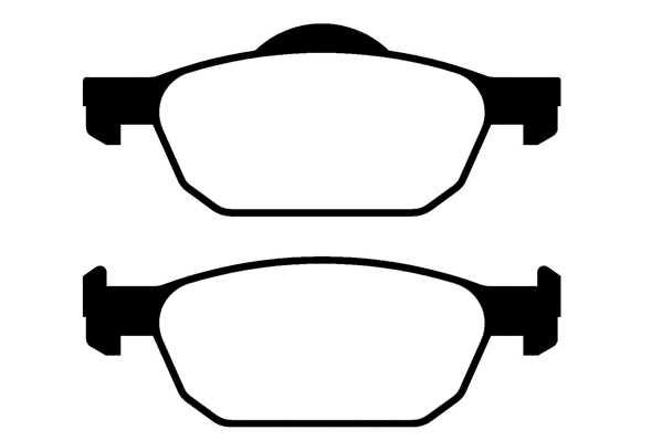 Brake Pad Set, disc brake (01885)