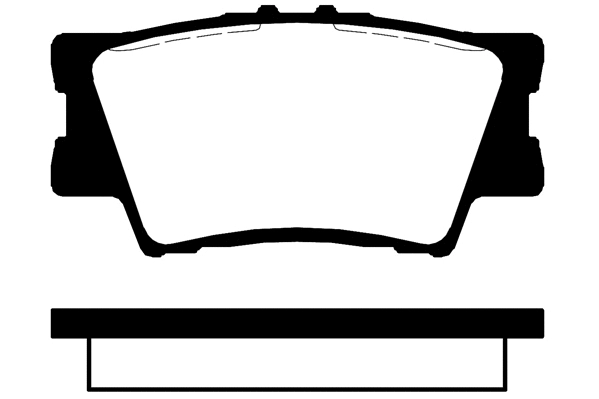 Brake Pad Set, disc brake (02263A)