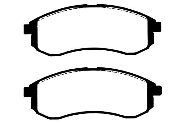 Brake Pad Set, disc brake (01709A)