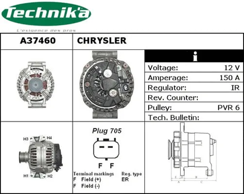 Alternator (A37460)