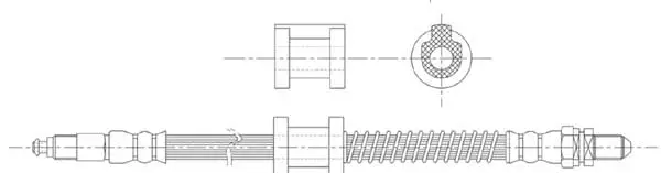Brake Hose (44713)