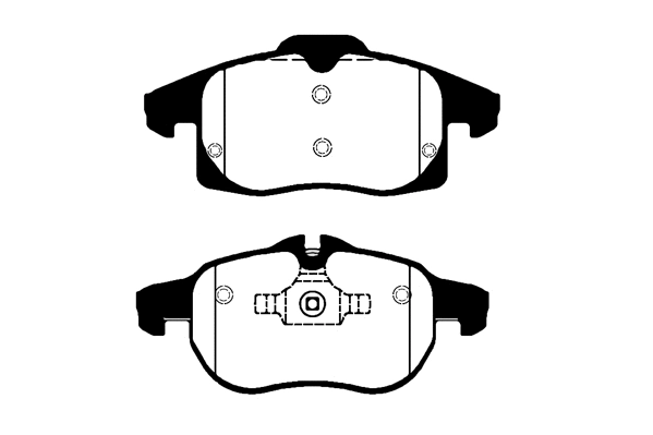 Brake Pad Set, disc brake (01806B)