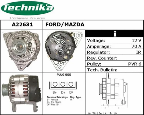 Alternator (A22631)