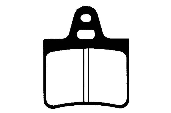 Brake Pad Set, disc brake (02004)