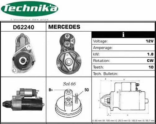 Starter (D62240)